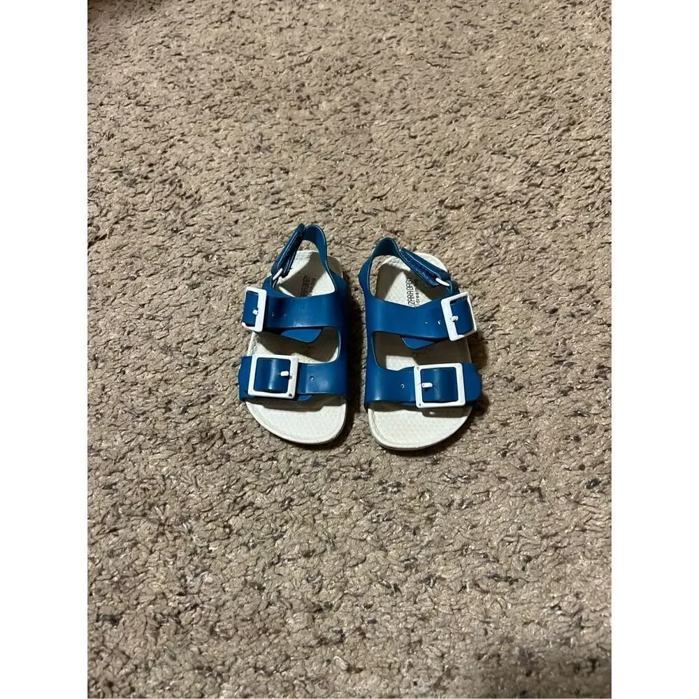 Zara Baby Dream Big Blue Sandals Baby Size 19